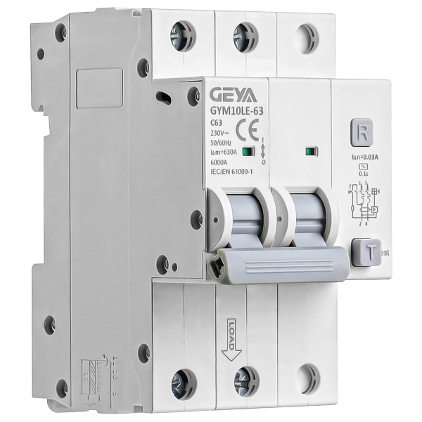 GYM10LE-63 型剩余電流動(dòng)作斷路器 (RCBO)